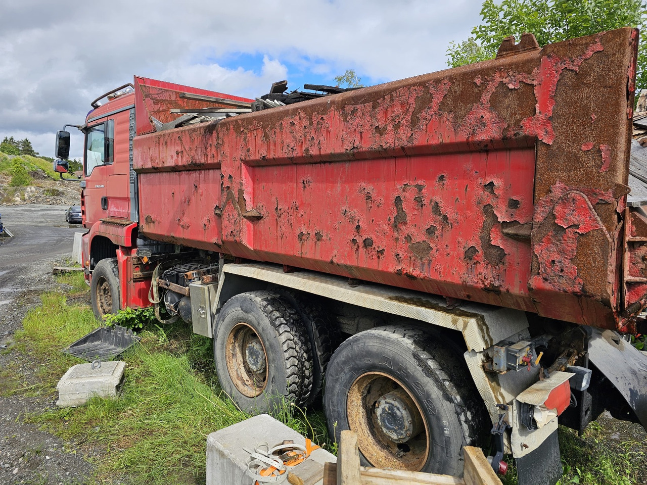 MAN TGA 26.480 6x4 Manual Full Steel - Savivartis sunkvežimis: foto 2 MAN TGA 26.480 6x4 Manual Full Steel - Savivartis sunkvežimis: foto 2