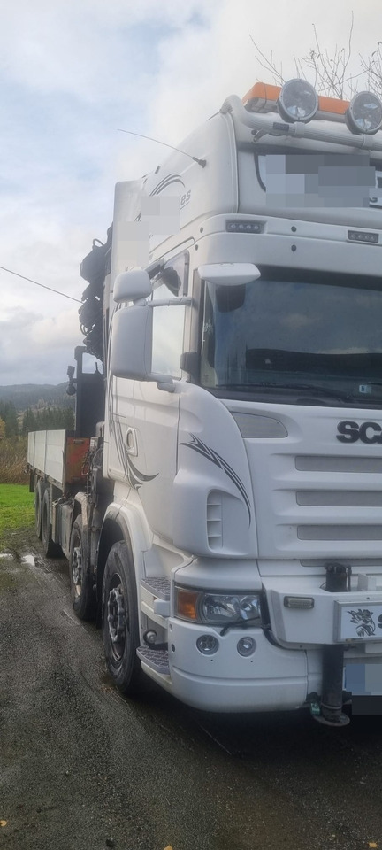 Scania R560 - Platforminis/ Bortinis sunkvežimis, Sunkvežimis su kranu: foto 4 Scania R560 - Platforminis/ Bortinis sunkvežimis, Sunkvežimis su kranu: foto 4