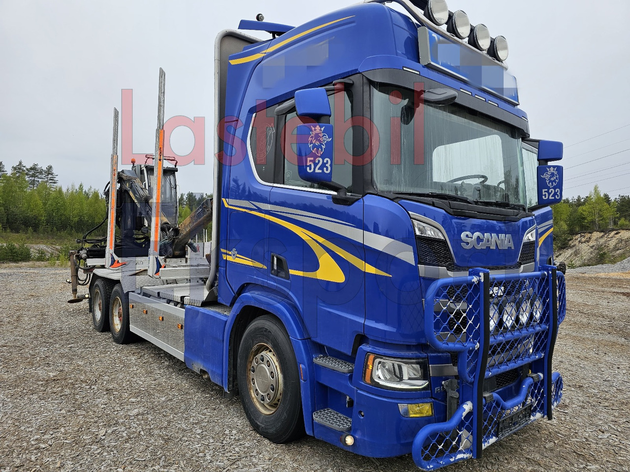 Scania R650 - Miškovežis, Sunkvežimis su kranu: foto 2 Scania R650 - Miškovežis, Sunkvežimis su kranu: foto 2