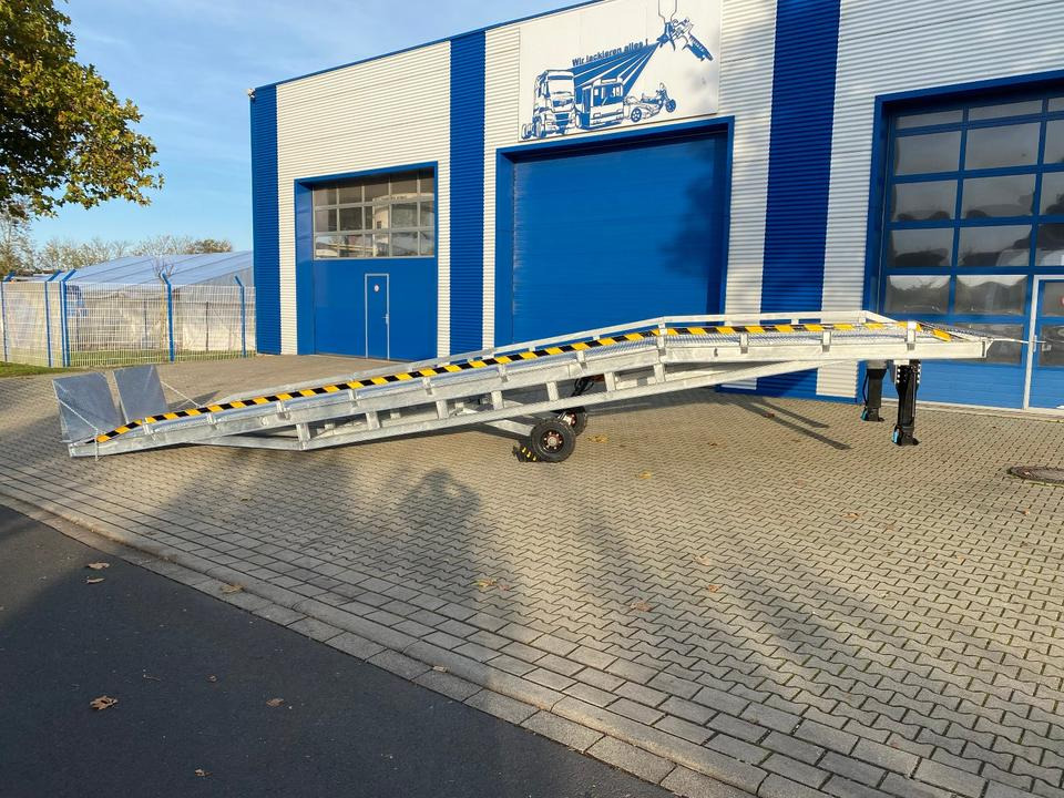 Verladerampe 8t Verzinkt Containerrampe LKW Rampe NEU inkl. Gratis Lieferung *INKL.19% MWST*SOFORT!* - Krovos rampa: foto 3 Verladerampe 8t Verzinkt Containerrampe LKW Rampe NEU inkl. Gratis Lieferung *INKL.19% MWST*SOFORT!* - Krovos rampa: foto 3