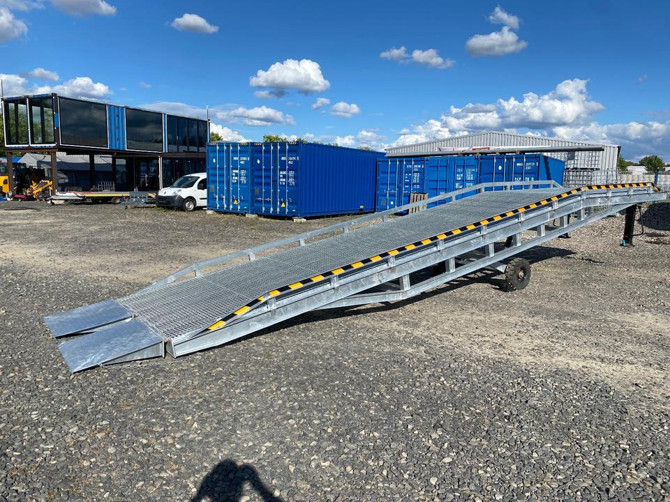 Verladerampe 8t Verzinkt Containerrampe LKW Rampe Vorführmodell inkl. Gratis Lieferung *INKL.19% MWST*SOFORT!* - Krovos rampa: foto 1 Verladerampe 8t Verzinkt Containerrampe LKW Rampe Vorführmodell inkl. Gratis Lieferung *INKL.19% MWST*SOFORT!* - Krovos rampa: foto 1