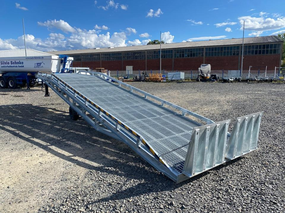 Verladerampe 8t Verzinkt Containerrampe LKW Rampe Vorführmodell inkl. Gratis Lieferung *INKL.19% MWST*SOFORT!* - Krovos rampa: foto 5 Verladerampe 8t Verzinkt Containerrampe LKW Rampe Vorführmodell inkl. Gratis Lieferung *INKL.19% MWST*SOFORT!* - Krovos rampa: foto 5