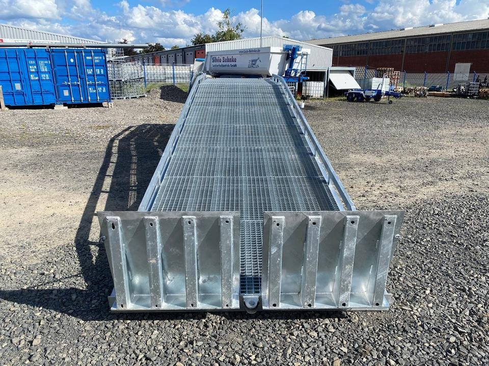 Verladerampe 8t Verzinkt Containerrampe LKW Rampe Vorführmodell inkl. Gratis Lieferung *INKL.19% MWST*SOFORT!* - Krovos rampa: foto 4 Verladerampe 8t Verzinkt Containerrampe LKW Rampe Vorführmodell inkl. Gratis Lieferung *INKL.19% MWST*SOFORT!* - Krovos rampa: foto 4