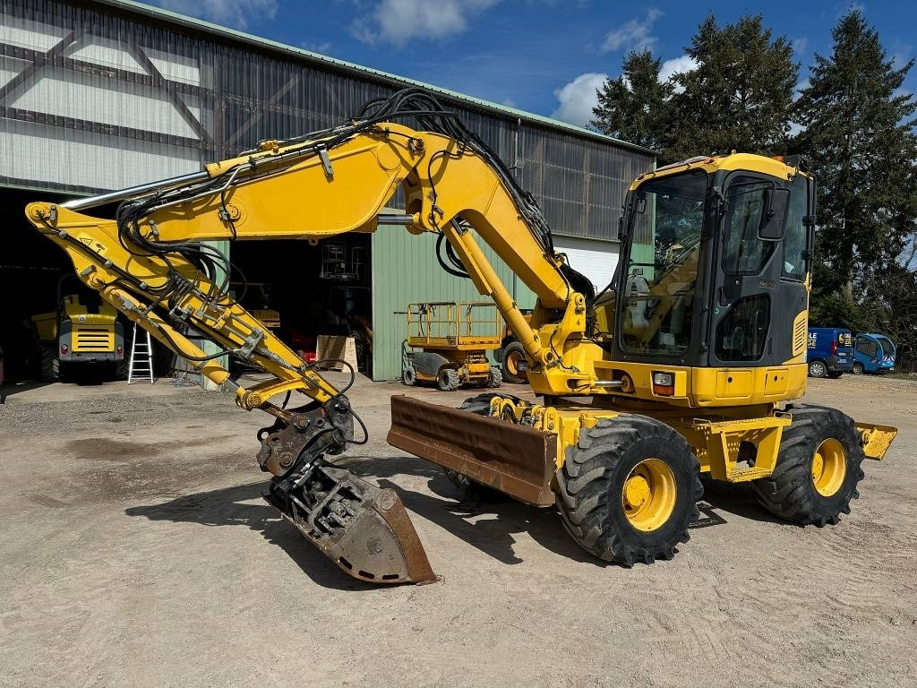 Komatsu PW 98 MR-8 - Ratinis ekskavatorius: foto 1 Komatsu PW 98 MR-8 - Ratinis ekskavatorius: foto 1