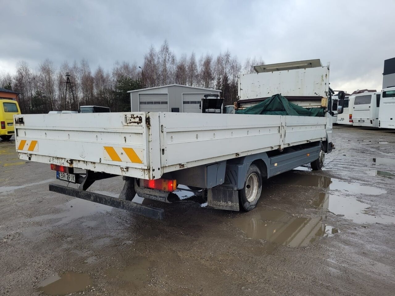 Mercedes-Benz Atego 815 - Platforminis/ Bortinis sunkvežimis: foto 5 Mercedes-Benz Atego 815 - Platforminis/ Bortinis sunkvežimis: foto 5