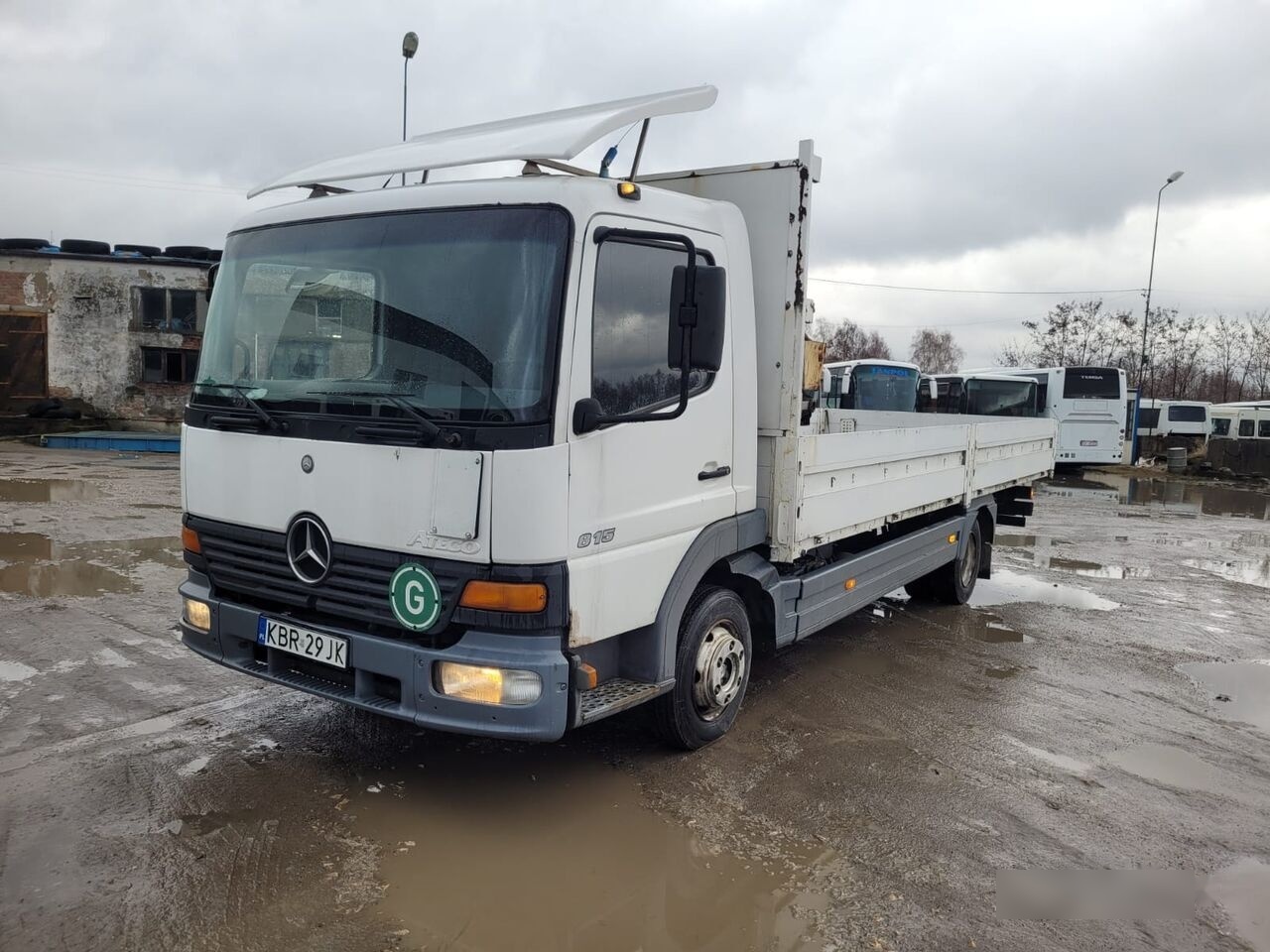 Mercedes-Benz Atego 815 - Platforminis/ Bortinis sunkvežimis: foto 3 Mercedes-Benz Atego 815 - Platforminis/ Bortinis sunkvežimis: foto 3