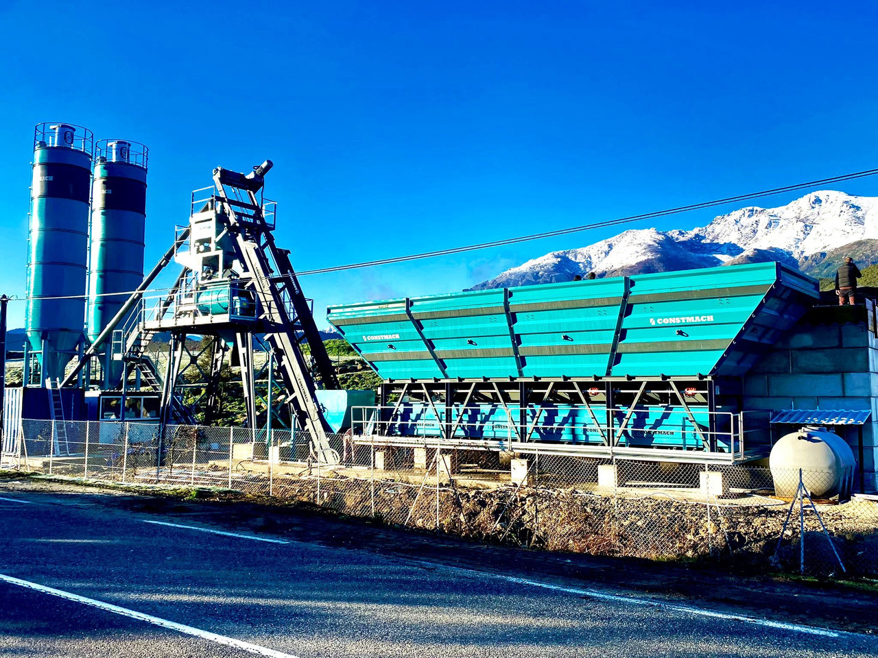 Constmach 100 m³/h Compact Concrete Batching Plant - Betono gamykla: foto 1 Constmach 100 m³/h Compact Concrete Batching Plant - Betono gamykla: foto 1
