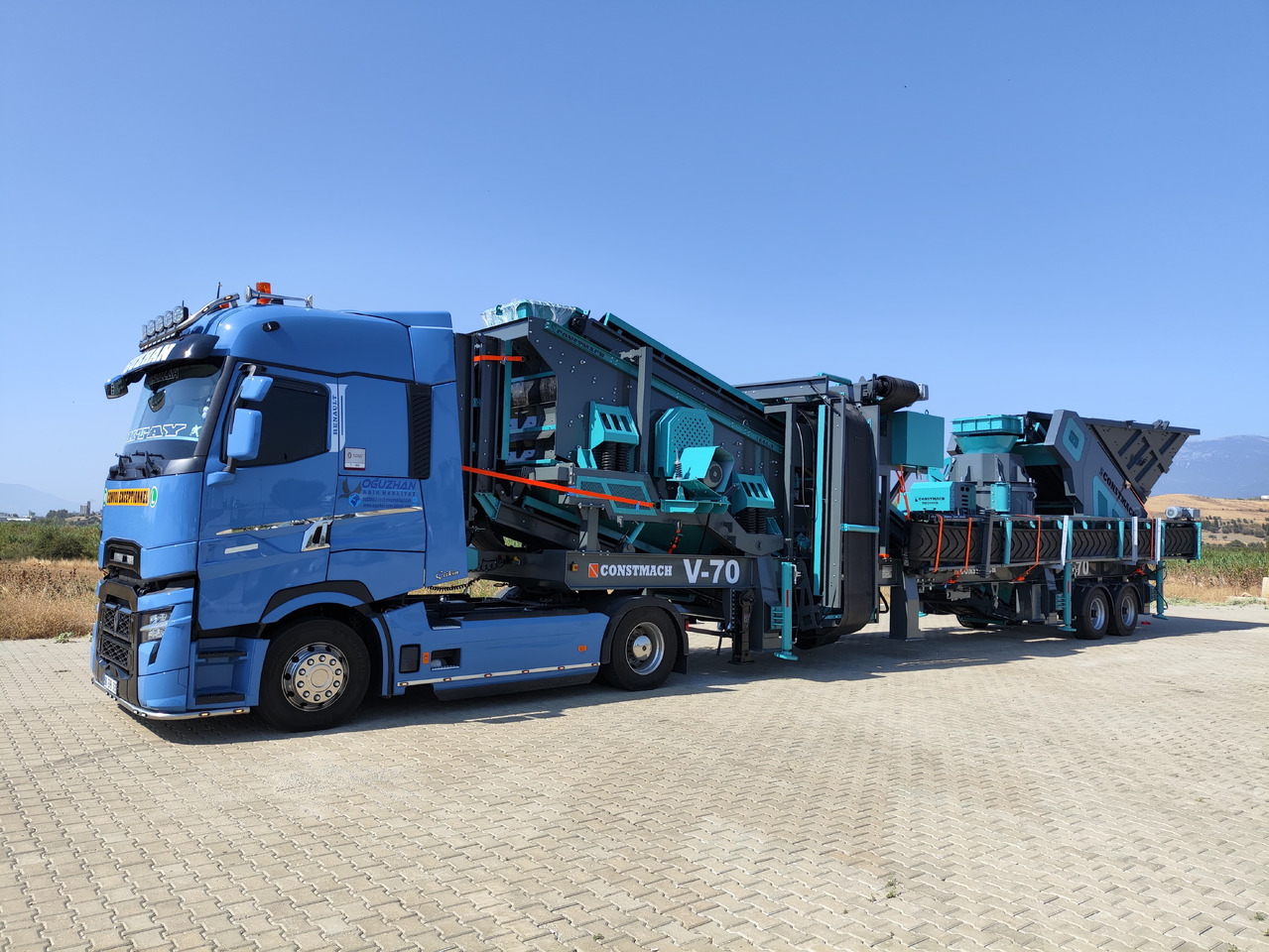 Constmach 200 T/H Capacity Vertical Shaft Mobile Crusher - Mobilus trupintuvas: foto 4 Constmach 200 T/H Capacity Vertical Shaft Mobile Crusher - Mobilus trupintuvas: foto 4