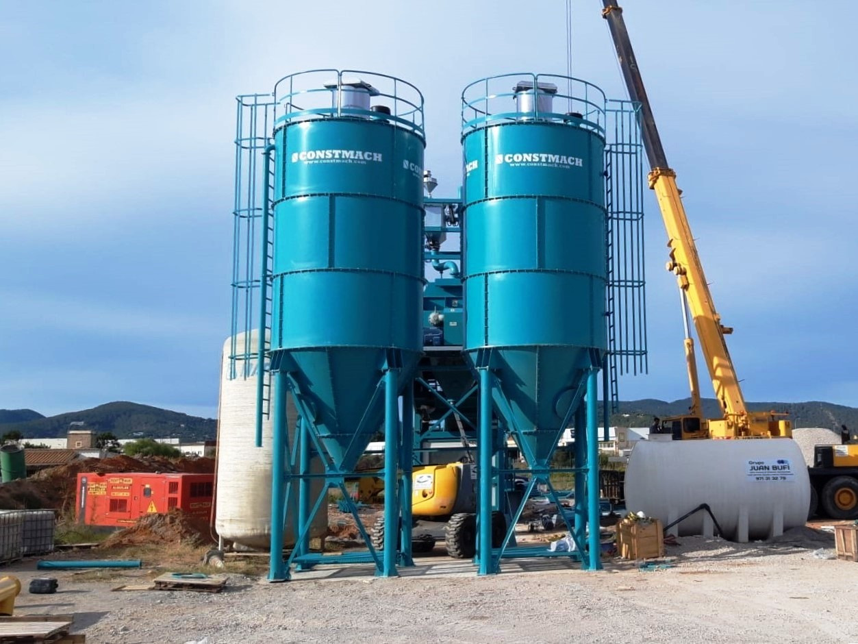Constmach 50 Ton Capacity Cement Silo - Cemento silosas: foto 2 Constmach 50 Ton Capacity Cement Silo - Cemento silosas: foto 2
