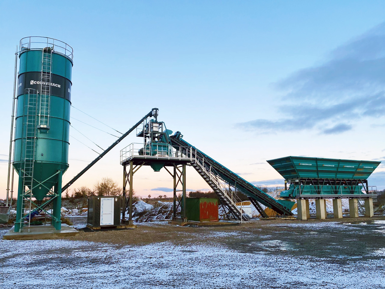 Constmach Centrale à Béton Compacte de 60 m³/h Avec Tapis Roulant - Betono gamykla: foto 5 Constmach Centrale à Béton Compacte de 60 m³/h Avec Tapis Roulant - Betono gamykla: foto 5