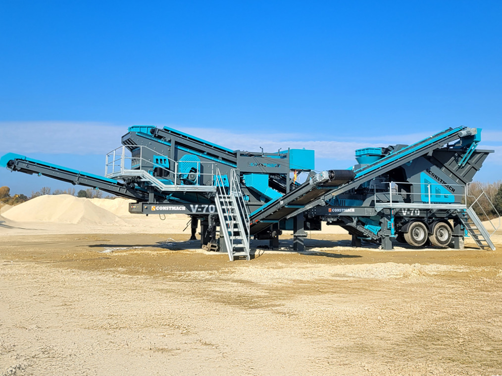 Constmach Concasseur À Impact À Axe Vertical Mobile D'une Capacité De 100 À 150 Tonnes - Mobilus trupintuvas: foto 1 Constmach Concasseur À Impact À Axe Vertical Mobile D'une Capacité De 100 À 150 Tonnes - Mobilus trupintuvas: foto 1