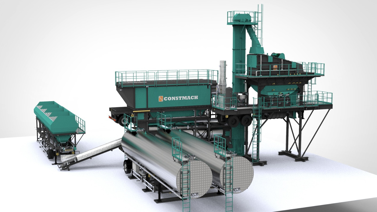 Constmach Mobile Batch Type Asphalt Plants - Asfalto gamykla: foto 2 Constmach Mobile Batch Type Asphalt Plants - Asfalto gamykla: foto 2