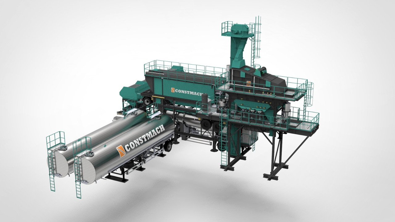 Constmach Mobile Batch Type Asphalt Plants - Asfalto gamykla: foto 3 Constmach Mobile Batch Type Asphalt Plants - Asfalto gamykla: foto 3