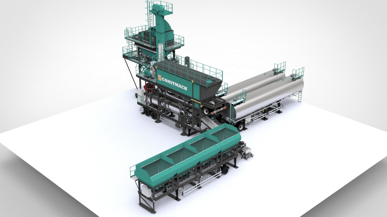 Constmach Mobile Batch Type Asphalt Plants - Asfalto gamykla: foto 5 Constmach Mobile Batch Type Asphalt Plants - Asfalto gamykla: foto 5