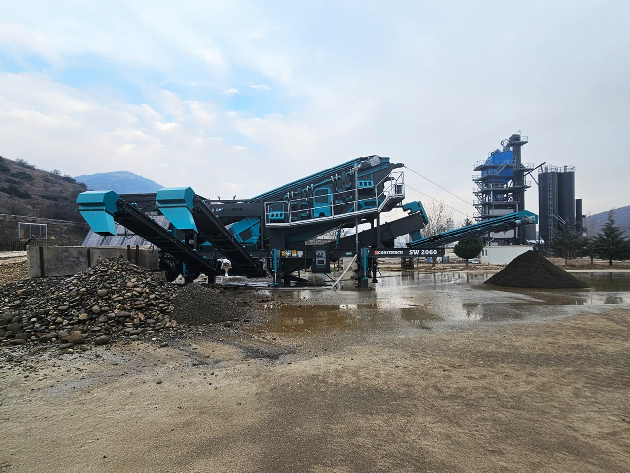 Constmach Mobile Screening And Washing Plant 60-200 TPH lizingą Constmach Mobile Screening And Washing Plant 60-200 TPH: foto 6