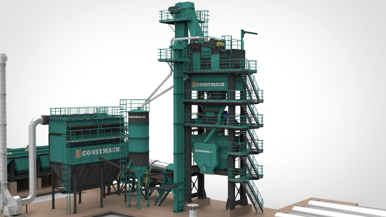 Constmach Stationary Asphalt Plant Delivered in Stock 2 Year Warranty - Asfalto gamykla: foto 5 Constmach Stationary Asphalt Plant Delivered in Stock 2 Year Warranty - Asfalto gamykla: foto 5