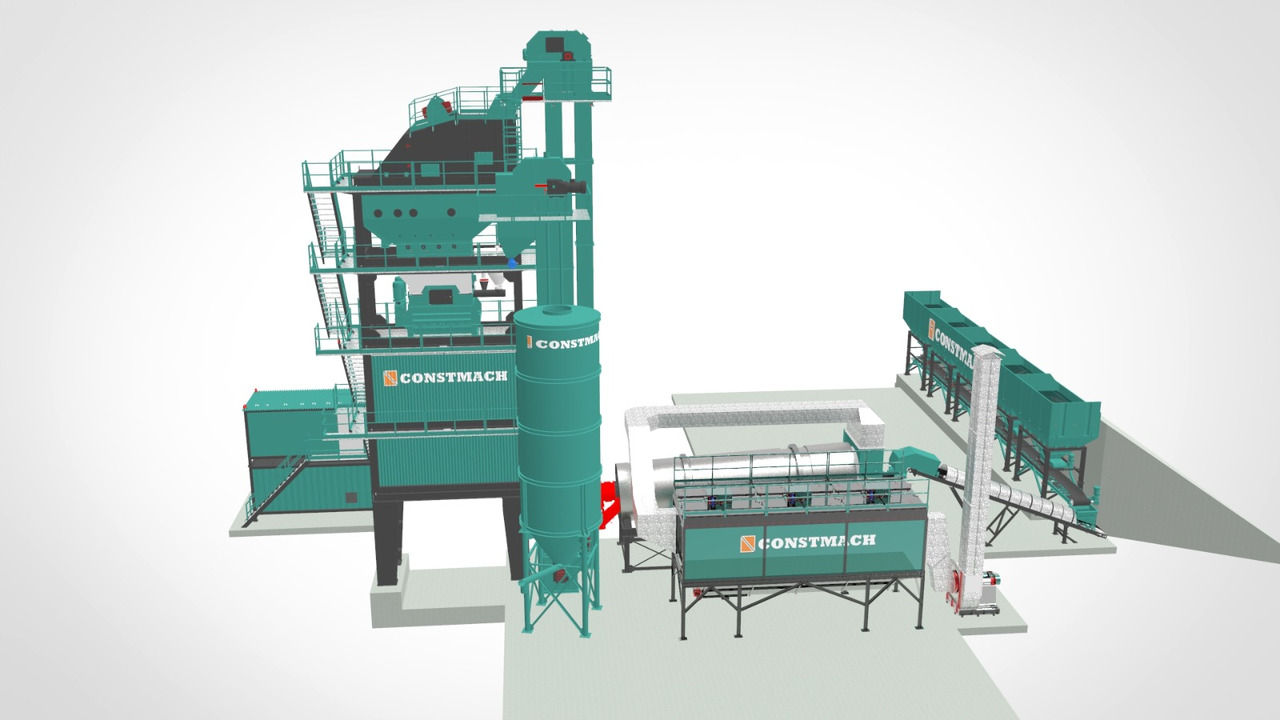 Constmach Stationary Batch Type Asphalt Plants - Asfalto gamykla: foto 3 Constmach Stationary Batch Type Asphalt Plants - Asfalto gamykla: foto 3