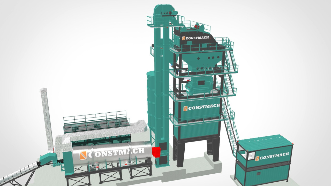 Constmach Stationary Batch Type Asphalt Plants - Asfalto gamykla: foto 4 Constmach Stationary Batch Type Asphalt Plants - Asfalto gamykla: foto 4
