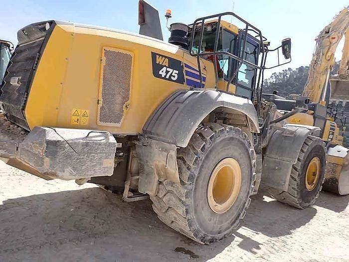 Ratinis krautuvas Komatsu WA475-10: foto 11