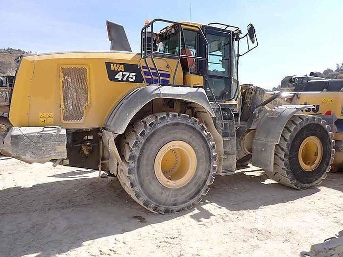 Ratinis krautuvas Komatsu WA475-10: foto 10