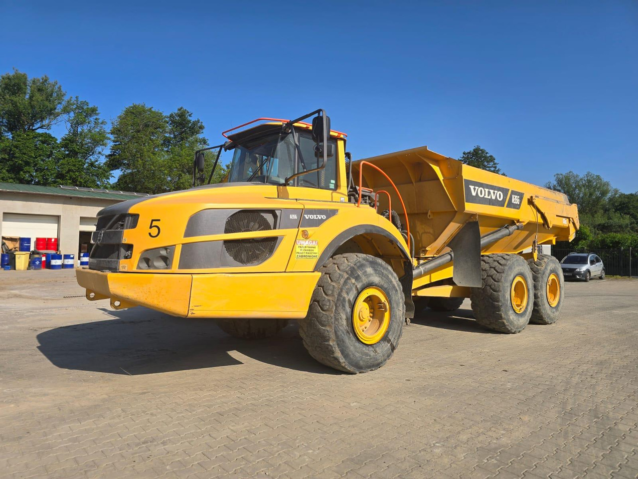 Volvo A35 G - Šarnyrinis savivartis: foto 2 Volvo A35 G - Šarnyrinis savivartis: foto 2