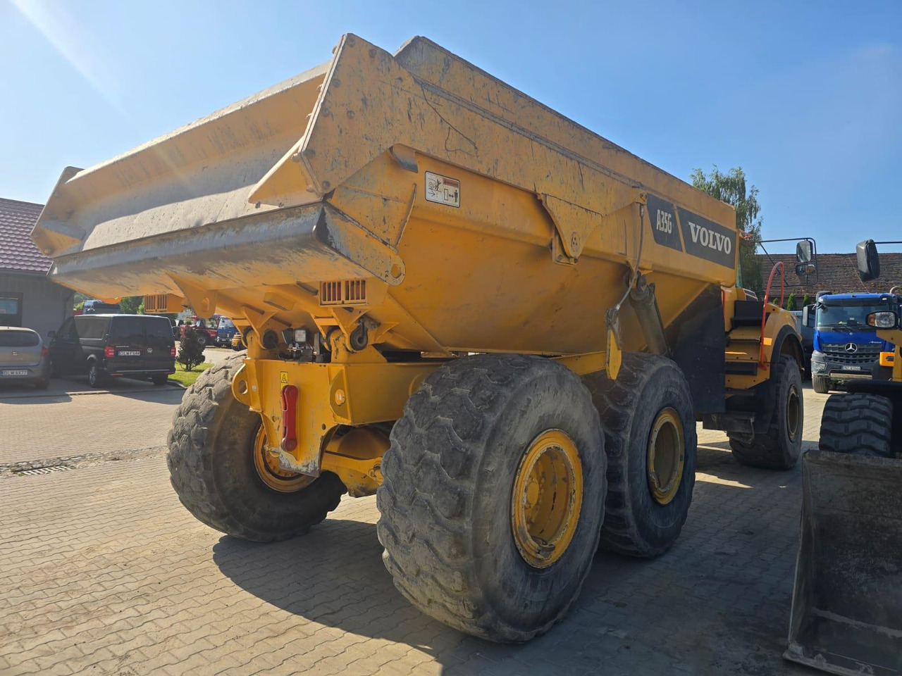 Volvo A35 G - Šarnyrinis savivartis: foto 5 Volvo A35 G - Šarnyrinis savivartis: foto 5