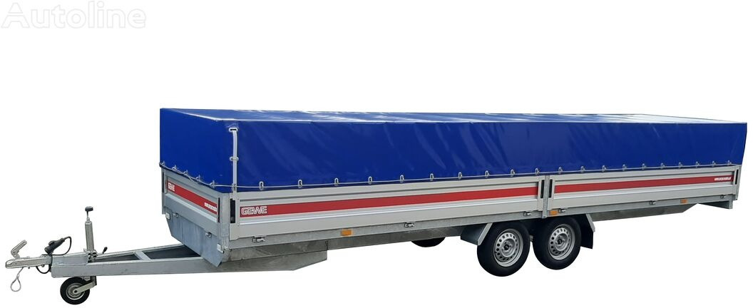 Gewe PD750 C, długość 6 m - Platforminė/ Bortinė priekaba: foto 5 Gewe PD750 C, długość 6 m - Platforminė/ Bortinė priekaba: foto 5
