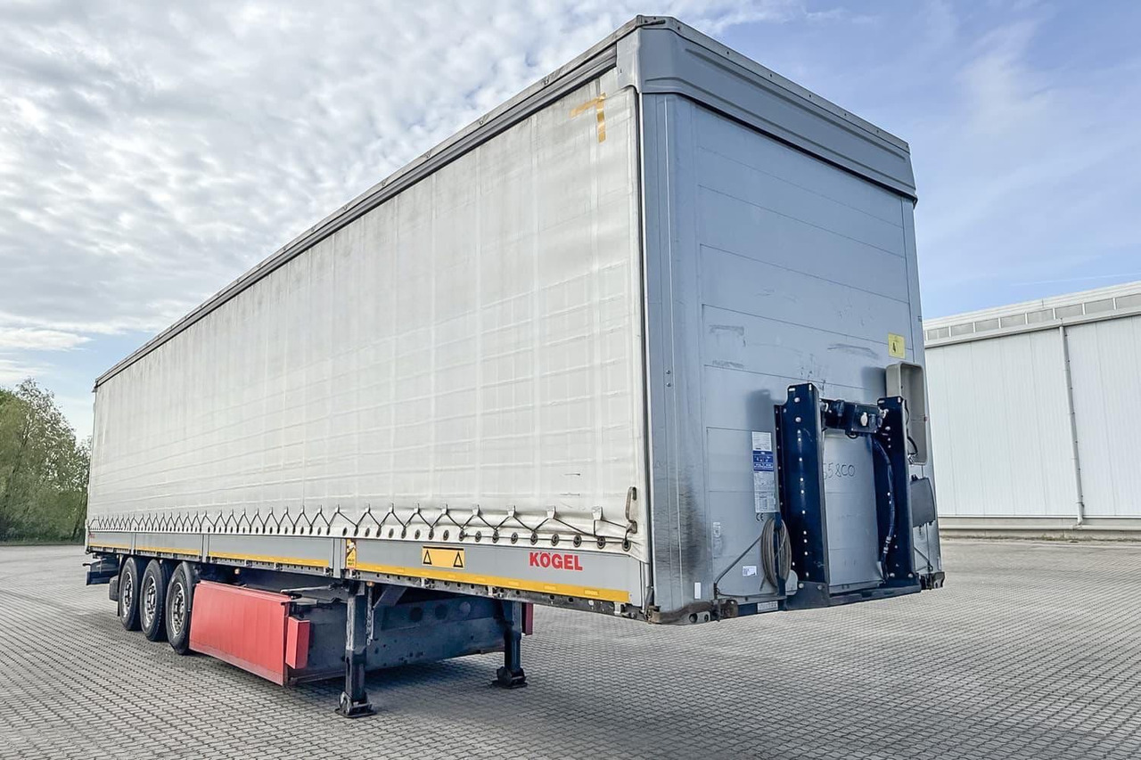 Kögel Bordwand - Tentinė puspriekabė: foto 1 Kögel Bordwand - Tentinė puspriekabė: foto 1