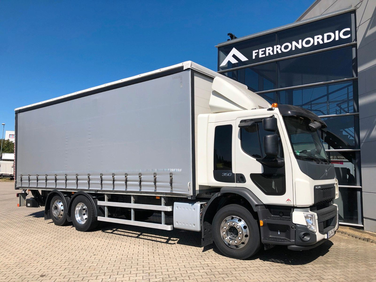 Volvo FE 350 6x2 Lenkachse*ALU*LBW*EDSCHA - Tentinis sunkvežimis: foto 1 Volvo FE 350 6x2 Lenkachse*ALU*LBW*EDSCHA - Tentinis sunkvežimis: foto 1