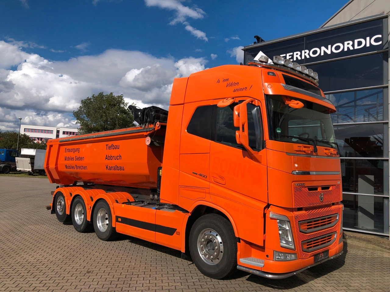 Volvo FH460 8x4 Tridem*Lift+LenkAchse*ALU*AHK*VollLuft - Savivartis sunkvežimis: foto 3 Volvo FH460 8x4 Tridem*Lift+LenkAchse*ALU*AHK*VollLuft - Savivartis sunkvežimis: foto 3