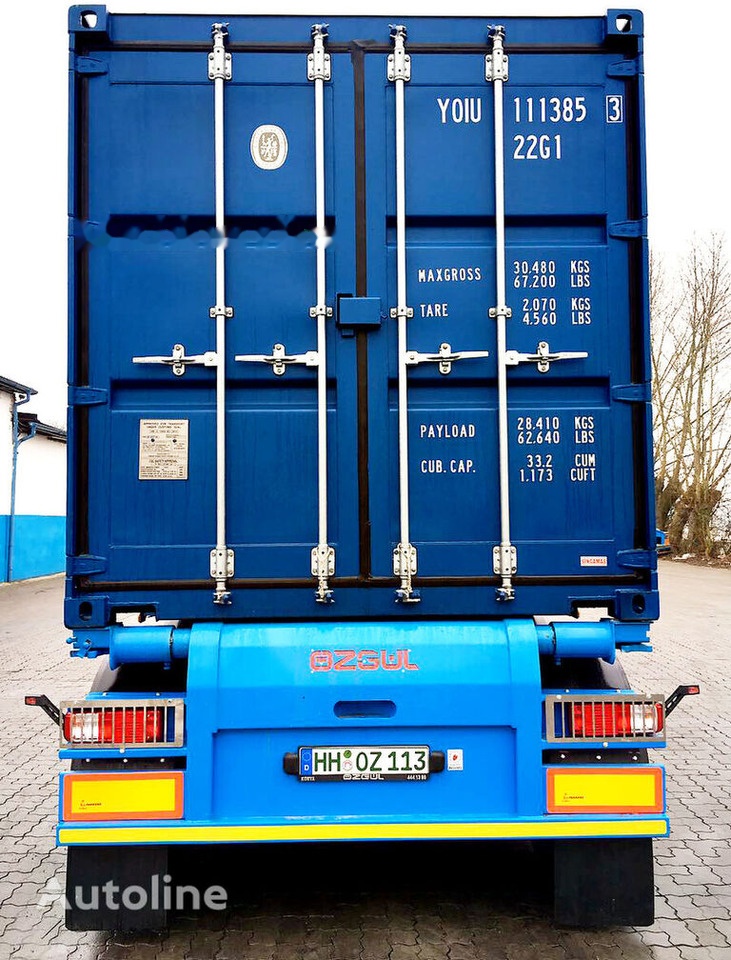 Nauja Savivartis puspriekabė Özgül 20 FT TIPPING CONTAINER CHASSIS: foto 10