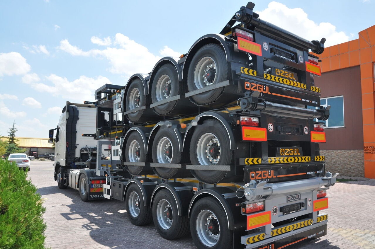 Nauja Savivartis puspriekabė Özgül 20 FT TIPPING CONTAINER CHASSIS: foto 7