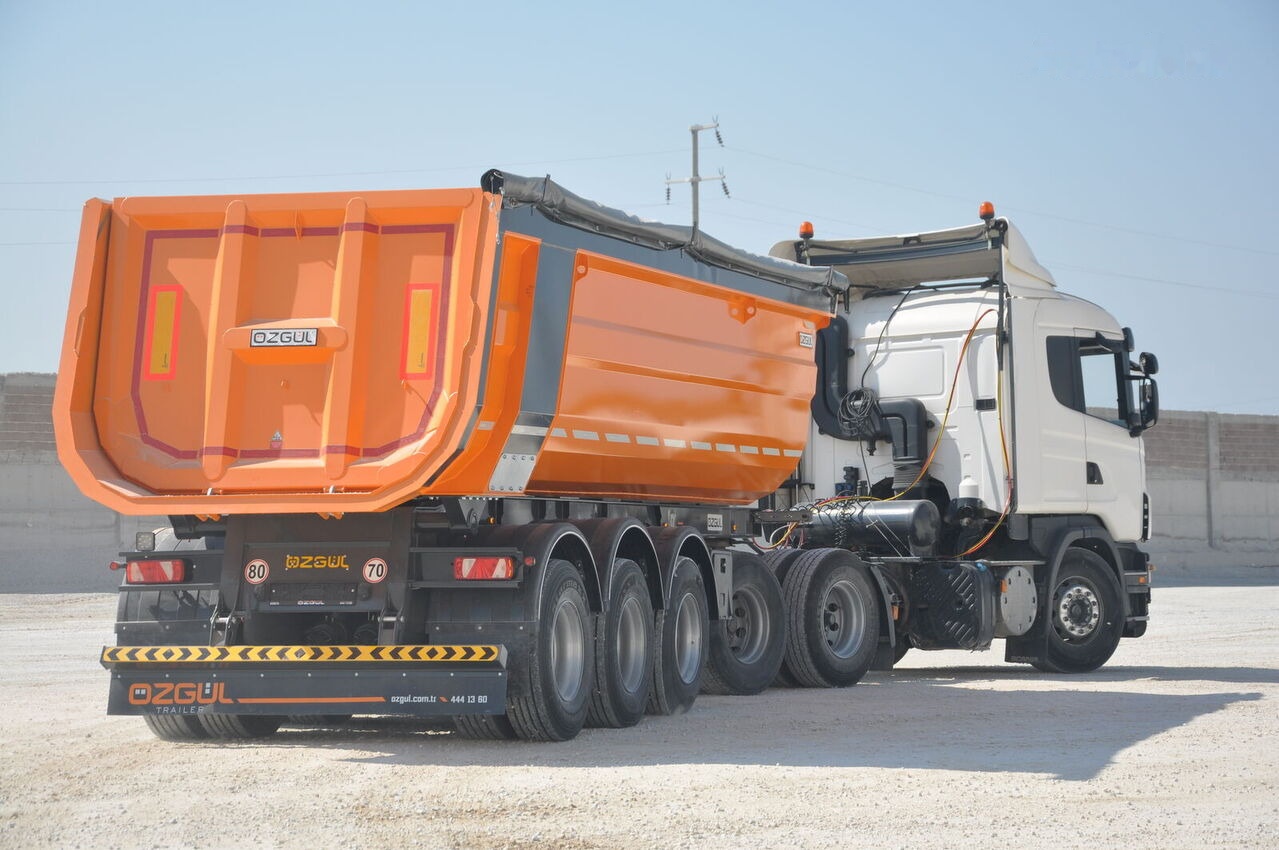 Özgül 4 AXLE TIPPING SEMI TRAILER - Savivartis puspriekabė: foto 2 Özgül 4 AXLE TIPPING SEMI TRAILER - Savivartis puspriekabė: foto 2