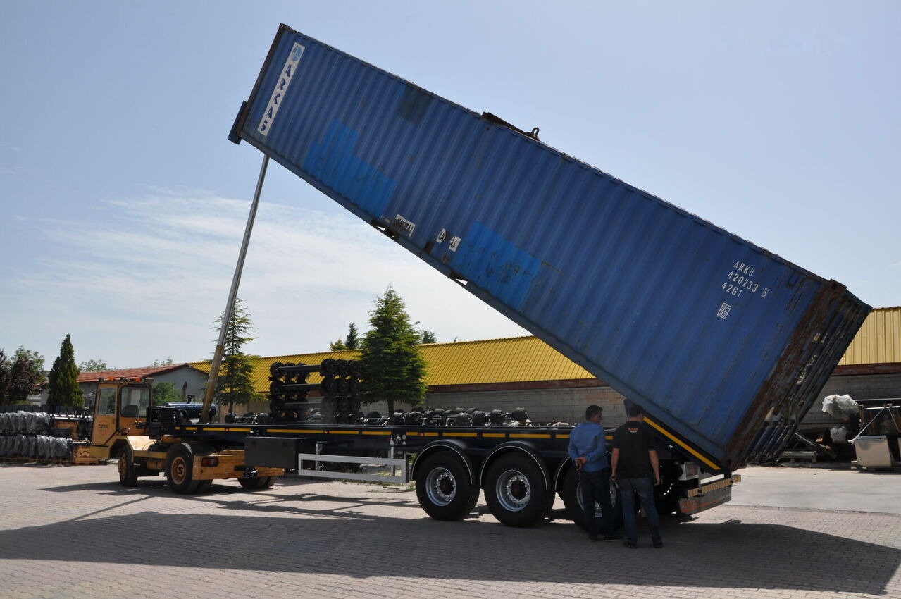 Özgül 40 FT TIPPING CONTAINER CHASSIS - Konteineris-vežimus/ Sukeisti kūną puspriekabė: foto 3 Özgül 40 FT TIPPING CONTAINER CHASSIS - Konteineris-vežimus/ Sukeisti kūną puspriekabė: foto 3