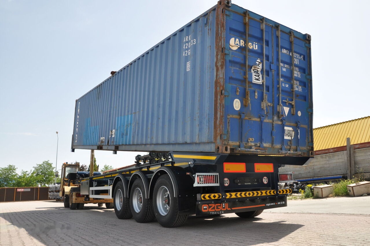 Özgül 40 FT TIPPING CONTAINER CHASSIS - Konteineris-vežimus/ Sukeisti kūną puspriekabė: foto 4 Özgül 40 FT TIPPING CONTAINER CHASSIS - Konteineris-vežimus/ Sukeisti kūną puspriekabė: foto 4