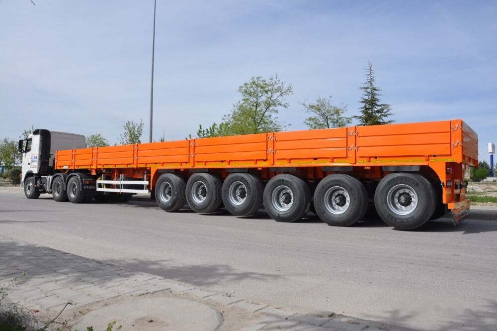Özgül 6 AXLE PLATFORM SEMI TRAILER - Platforminė/ Bortinė puspriekabė: foto 4 Özgül 6 AXLE PLATFORM SEMI TRAILER - Platforminė/ Bortinė puspriekabė: foto 4