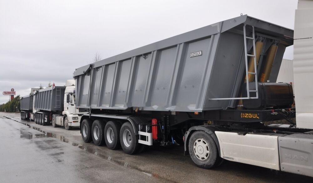Özgül HEAVY DUTY TIPPING SEMI TRAILER (FOR MINING) - Savivartis puspriekabė: foto 3 Özgül HEAVY DUTY TIPPING SEMI TRAILER (FOR MINING) - Savivartis puspriekabė: foto 3