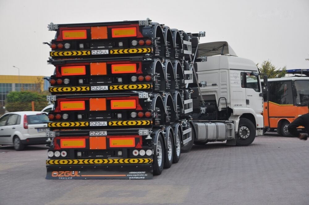 Özgül TELESCOBIC HIGH CUBE CONTAINER CHASSIS - Konteineris-vežimus/ Sukeisti kūną puspriekabė: foto 4 Özgül TELESCOBIC HIGH CUBE CONTAINER CHASSIS - Konteineris-vežimus/ Sukeisti kūną puspriekabė: foto 4