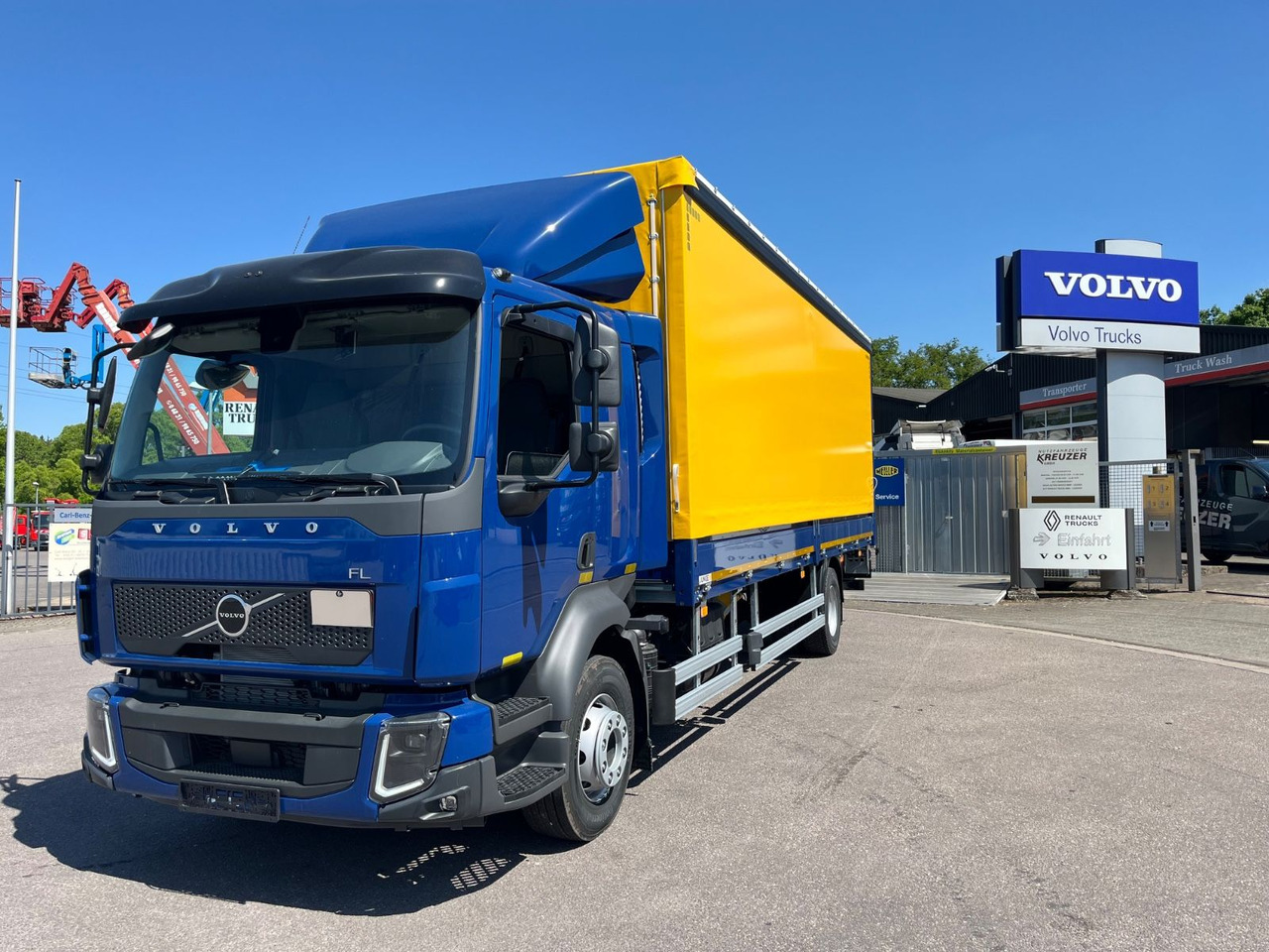 Volvo FL14.245 Junge Schiebeplane - Tentinis sunkvežimis: foto 1 Volvo FL14.245 Junge Schiebeplane - Tentinis sunkvežimis: foto 1