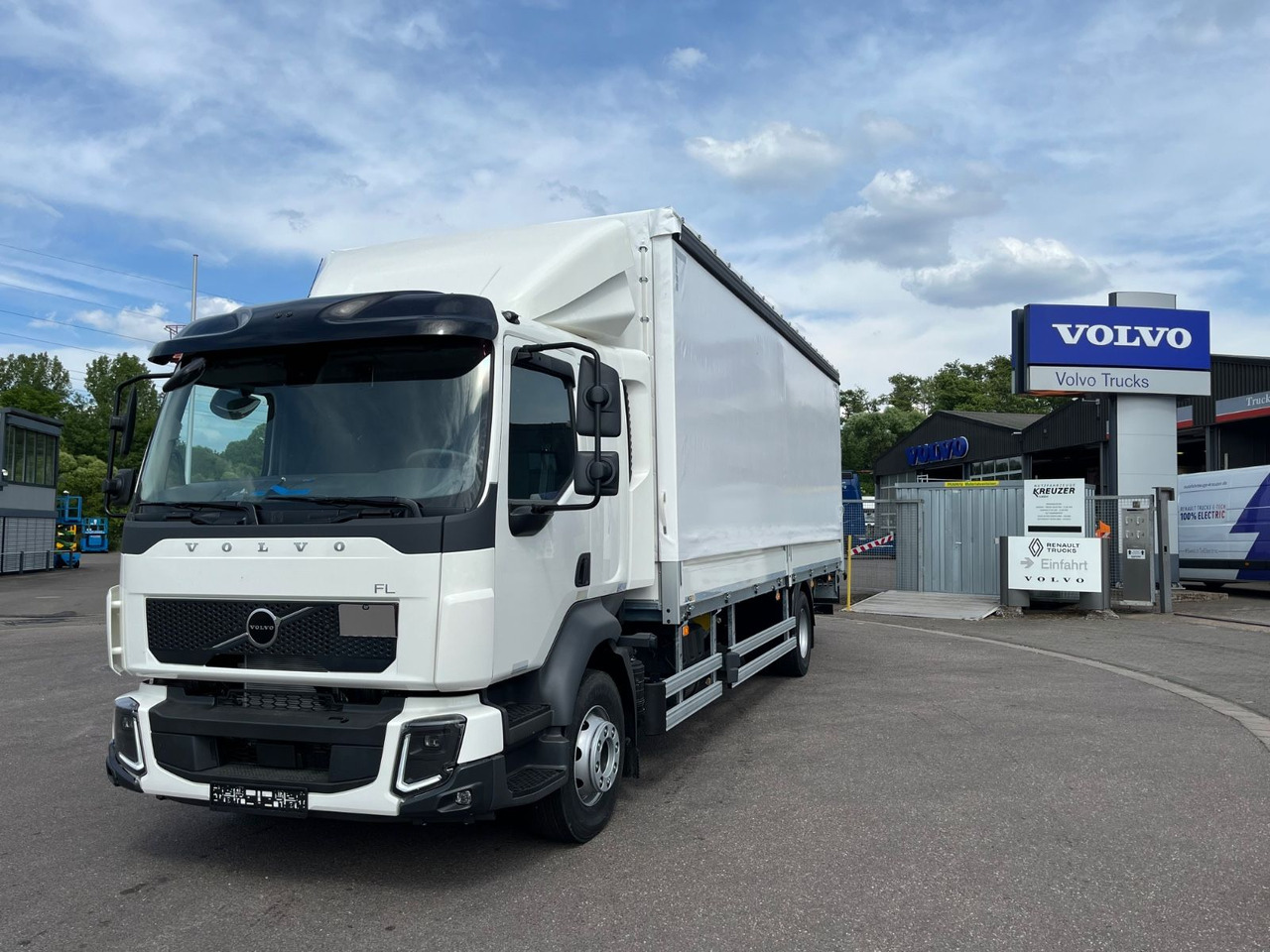 Volvo FL16.280 Junge Schiebeplane - Tentinis sunkvežimis: foto 1 Volvo FL16.280 Junge Schiebeplane - Tentinis sunkvežimis: foto 1