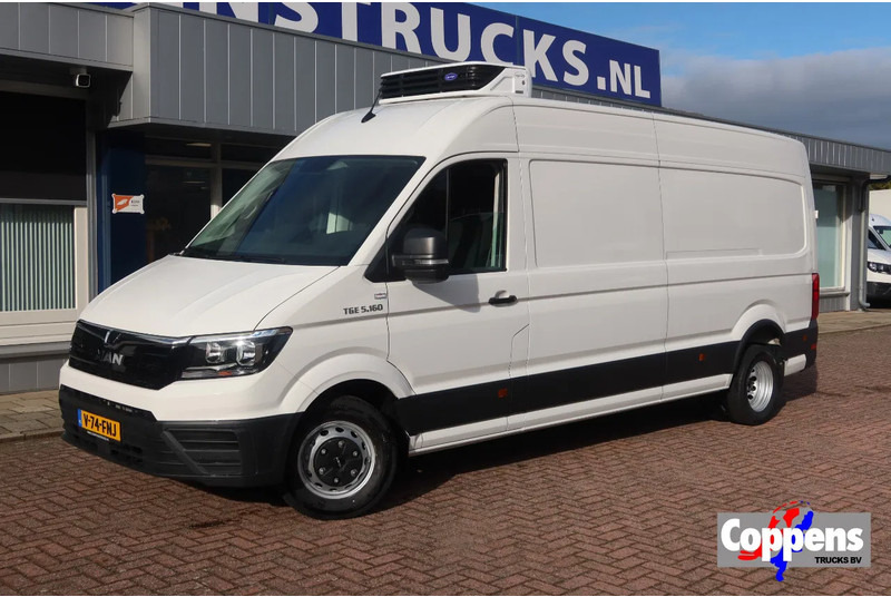 MAN TGE 50.160 Koel/Vries/Verwarmen + nachtaansluiting Carrier Xarios 350 L4/H2 automaat. Dubbel lucht. - Furgonas šaldytuvas: foto 1 MAN TGE 50.160 Koel/Vries/Verwarmen + nachtaansluiting Carrier Xarios 350 L4/H2 automaat. Dubbel lucht. - Furgonas šaldytuvas: foto 1