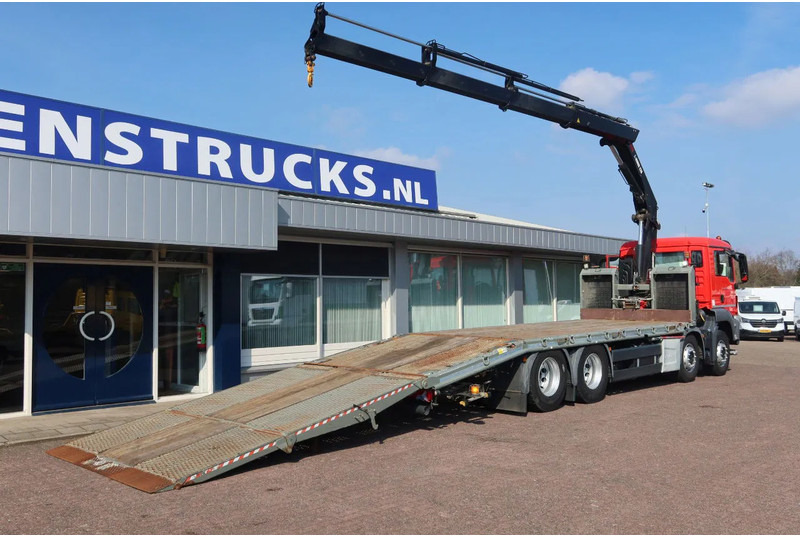 MAN TGS 35.360 8X2 Euro 6 Oprijwagen + HIAB 228 E 3 kraan. Radio grafisch + winch - Sunkvežimis su kranu: foto 3 MAN TGS 35.360 8X2 Euro 6 Oprijwagen + HIAB 228 E 3 kraan. Radio grafisch + winch - Sunkvežimis su kranu: foto 3