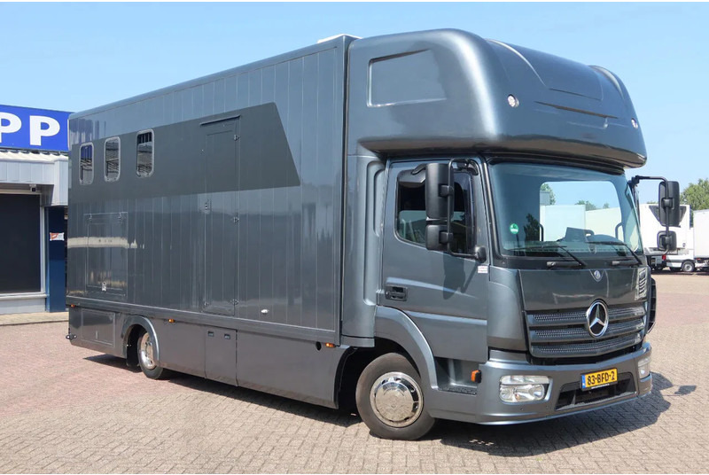 Mercedes-Benz Atego 816 L 3 Paarden/4 Ponies Nieuwe APK + nieuwe accu. - Sunkvežimis žirgams vežti: foto 2 Mercedes-Benz Atego 816 L 3 Paarden/4 Ponies Nieuwe APK + nieuwe accu. - Sunkvežimis žirgams vežti: foto 2