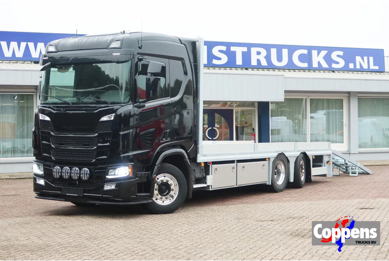 Scania R 500 6x2 Blackline Machine transporter - Autovežis sunkvežimis: foto 1 Scania R 500 6x2 Blackline Machine transporter - Autovežis sunkvežimis: foto 1