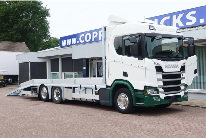 Scania R500 NGS Machinetransport 6x2 Hydralische oprijplaten. Binnenkort leverbaar. - Autovežis sunkvežimis: foto 2 Scania R500 NGS Machinetransport 6x2 Hydralische oprijplaten. Binnenkort leverbaar. - Autovežis sunkvežimis: foto 2