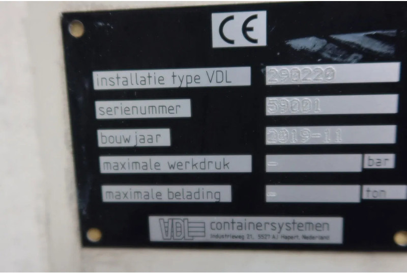 Nuožulnaus pakėlimo ant platformos sunkvežimis Volvo FE FE 320 6x2 Portaal VDL Systeem: foto 9