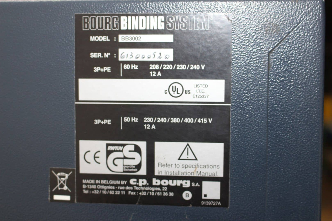 Įrišimo mašina CP Bourg BB-3002 EVA: foto 6