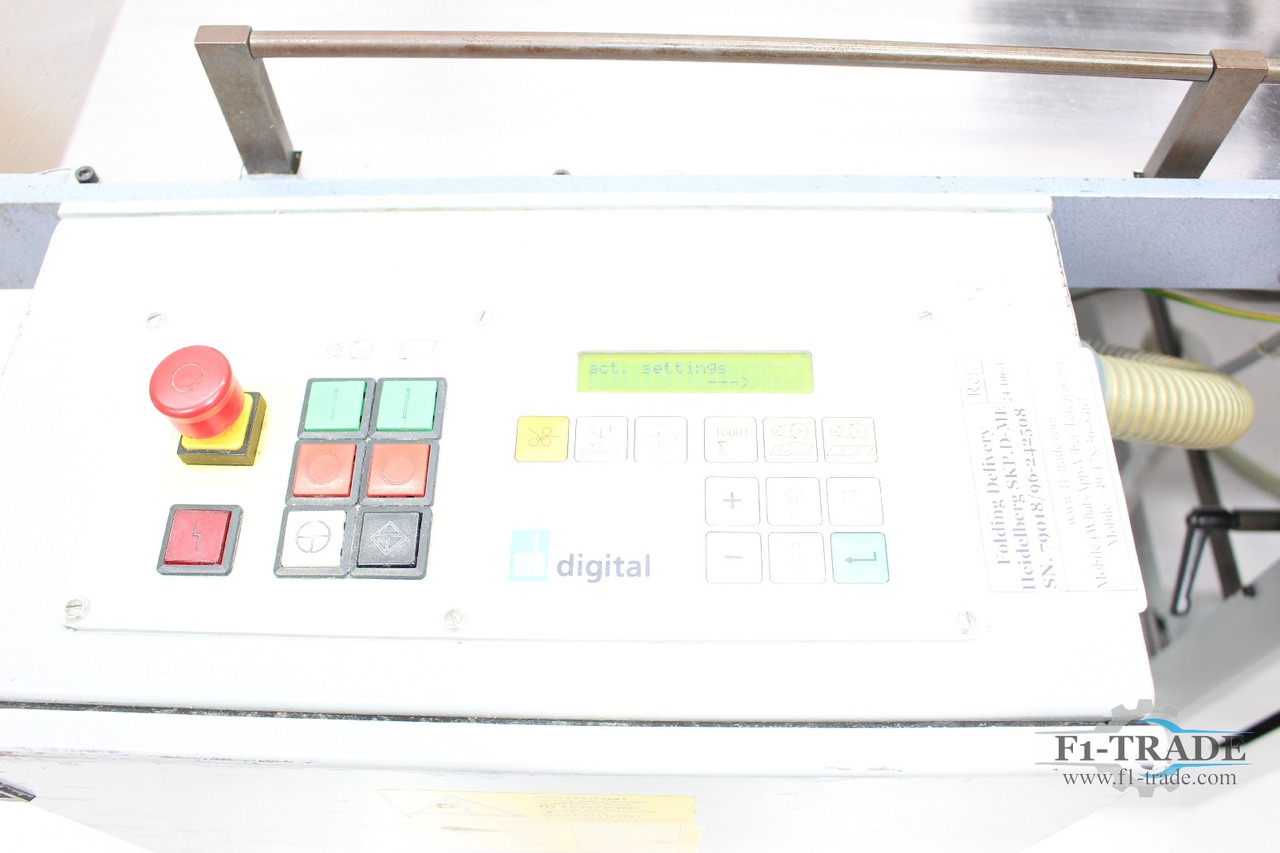 Heidelberg SKP.D ME - Lankstymo mašina: foto 5 Heidelberg SKP.D ME - Lankstymo mašina: foto 5