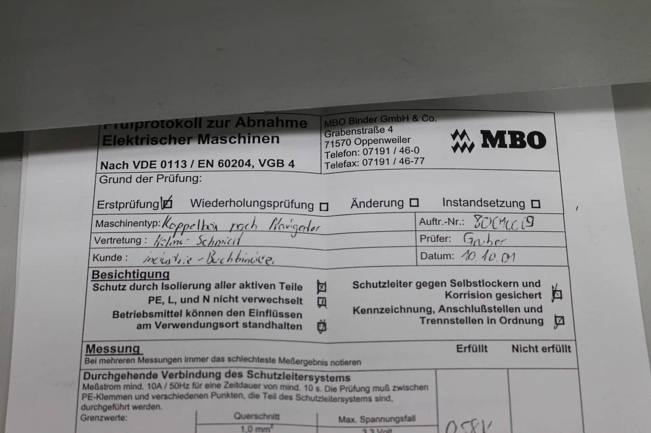 MBO Couple box - Spausdinimo mašina: foto 5 MBO Couple box - Spausdinimo mašina: foto 5