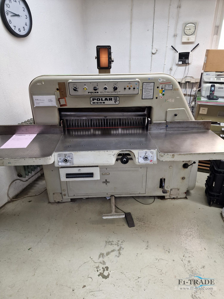 Polar 82 EL - Popieriaus pjaustymo mašina: foto 1 Polar 82 EL - Popieriaus pjaustymo mašina: foto 1